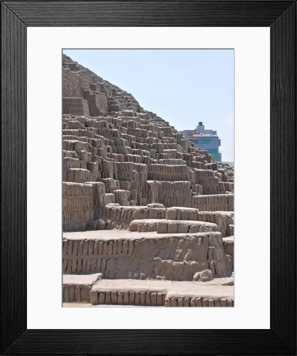 Framed Print : Huaca Pucllana Miraflores, Lima, Peru, 2015. Creator: Luis Rosendo Framed Print : Huaca Pucllana Miraflores, Lima, Peru, 2015. Creator: Luis Rosendo