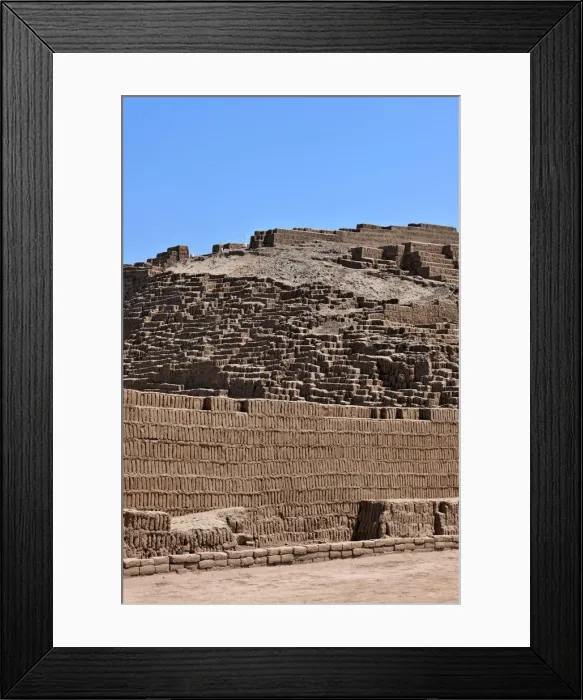 Framed Print : Huaca Pucllana Miraflores, Lima, Peru, 2015. Creator: Luis Rosendo Framed Print : Huaca Pucllana Miraflores, Lima, Peru, 2015. Creator: Luis Rosendo