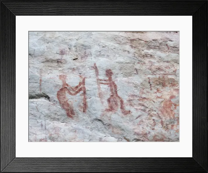 Framed Print : Pictography, Faical, San Ignacio, Cajamarca, Peru, 2015. Creator: Luis Rosendo Framed Print : Pictography, Faical, San Ignacio, Cajamarca, Peru, 2015. Creator: Luis Rosendo