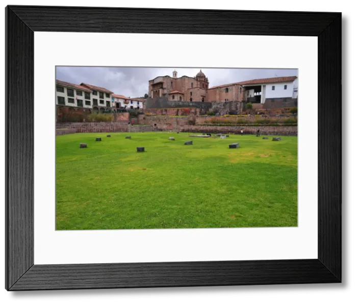 Framed Print : Coricancha Temple, Cuzco, Peru, 2015. Creator: Luis Rosendo