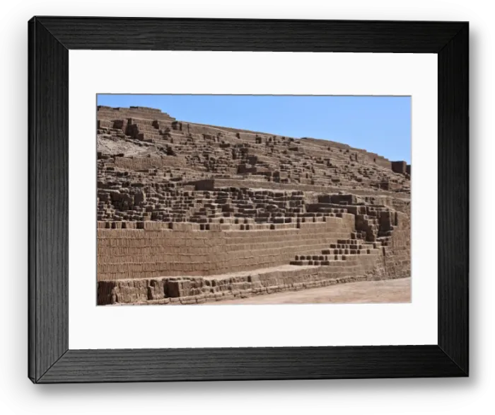 Framed Print : Huaca Pucllana Miraflores, Lima, Peru, 2015. Creator: Luis Rosendo Framed Print : Huaca Pucllana Miraflores, Lima, Peru, 2015. Creator: Luis Rosendo
