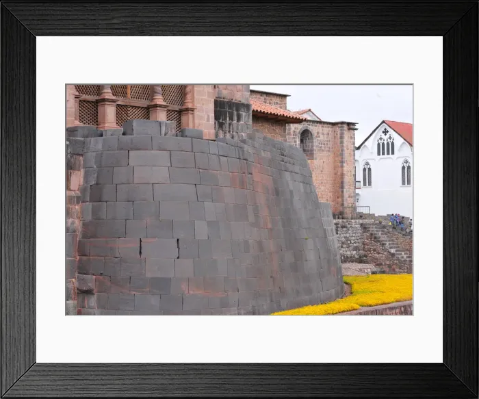 Framed Print : Coricancha Temple, Cusco, Peru, 2015. Creator: Luis Rosendo Framed Print : Coricancha Temple, Cusco, Peru, 2015. Creator: Luis Rosendo