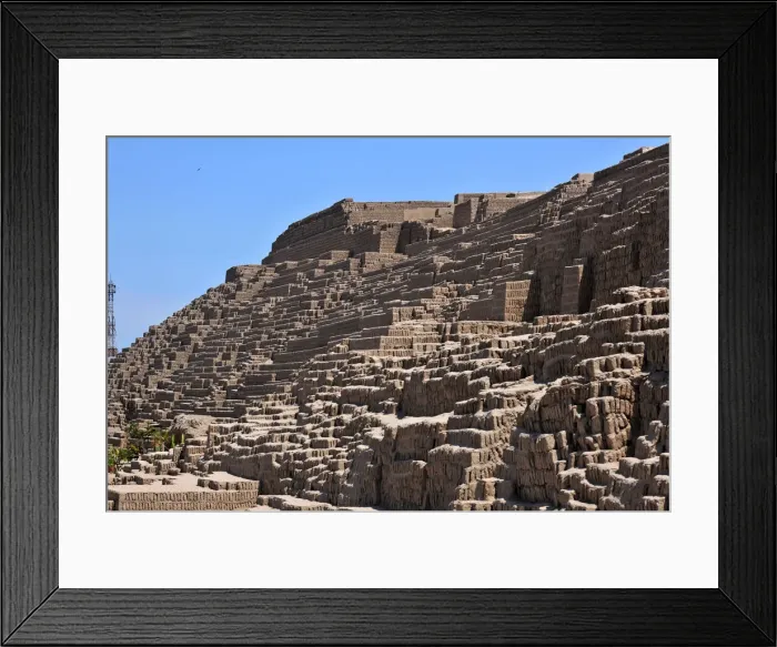 Framed Print : Huaca Pucllana Miraflores, Lima, Peru, 2015. Creator: Luis Rosendo Framed Print : Huaca Pucllana Miraflores, Lima, Peru, 2015. Creator: Luis Rosendo