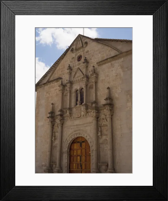 Framed Print : Church in Andahuaylas, Apurimac, Peru, 2015. Creator: Luis Rosendo Framed Print : Church in Andahuaylas, Apurimac, Peru, 2015. Creator: Luis Rosendo