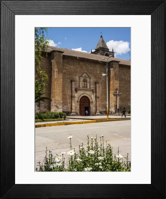 Framed Print : Church in Andahuaylas, Apurimac, Peru, 2015. Creator: Luis Rosendo Framed Print : Church in Andahuaylas, Apurimac, Peru, 2015. Creator: Luis Rosendo