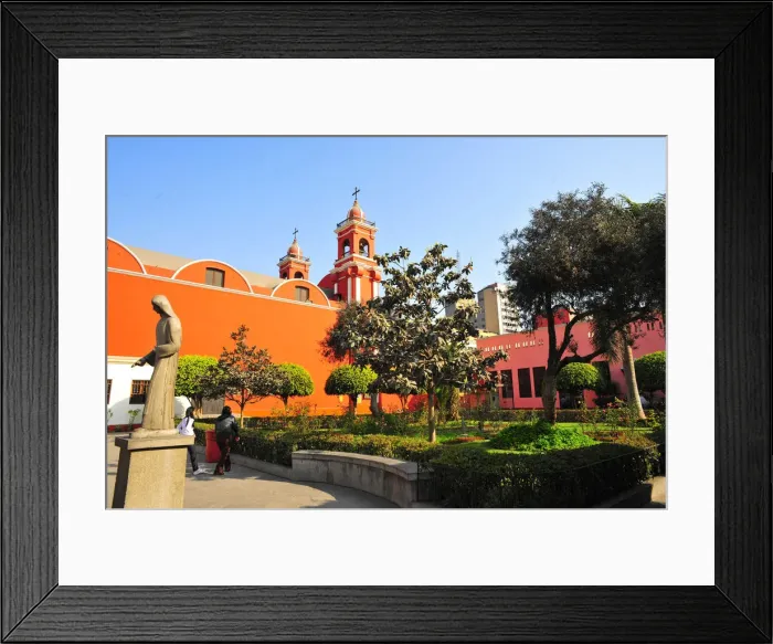 Framed Print : Saint Rose of Lima (Santa Rosa de Lima), Peru, 2015. Creator: Luis Rosendo Framed Print : Saint Rose of Lima (Santa Rosa de Lima), Peru, 2015. Creator: Luis Rosendo