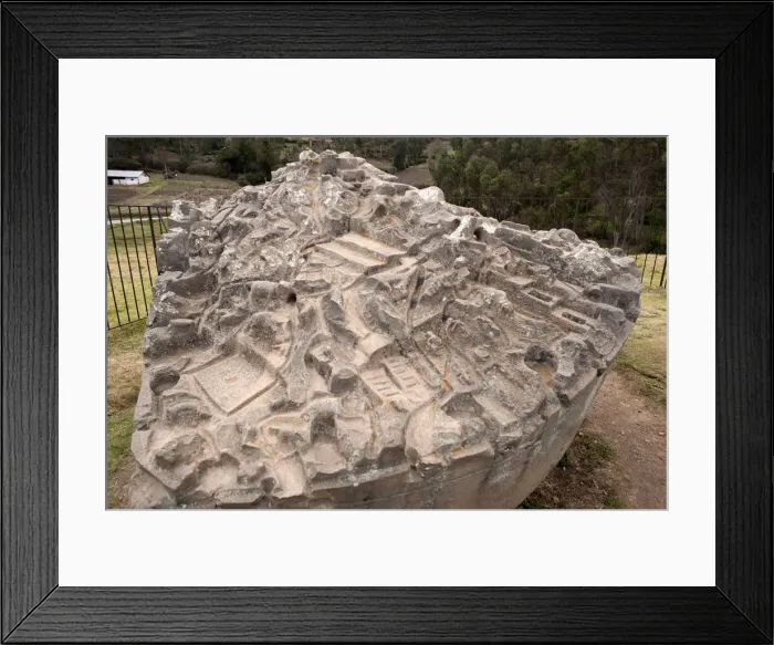 Framed Print : Saywite Monolith, Abancay, Peru, 2015. Creator: Luis Rosendo Framed Print : Saywite Monolith, Abancay, Peru, 2015. Creator: Luis Rosendo