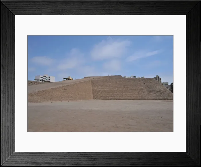 Framed Print : Huaca Huallamarca San Isidro, Lima, Peru, 2015. Creator: Luis Rosendo Framed Print : Huaca Huallamarca San Isidro, Lima, Peru, 2015. Creator: Luis Rosendo