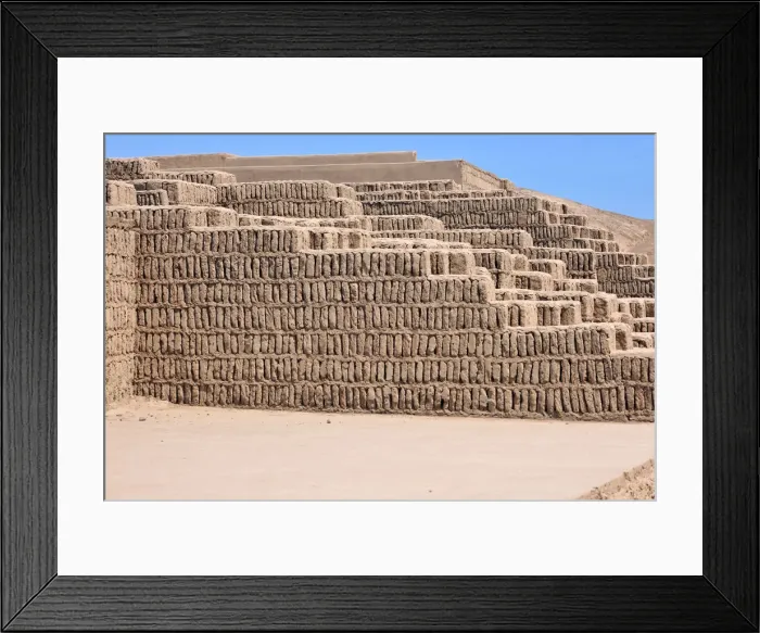 Framed Print : Huaca Pucllana Miraflores, Lima, Peru, 2015. Creator: Luis Rosendo Framed Print : Huaca Pucllana Miraflores, Lima, Peru, 2015. Creator: Luis Rosendo