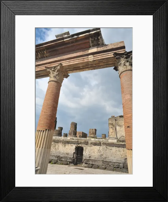 Framed Print : Pompeii, Campania, Naples, Italy, 2015. Creator: Luis Rosendo Framed Print : Pompeii, Campania, Naples, Italy, 2015. Creator: Luis Rosendo