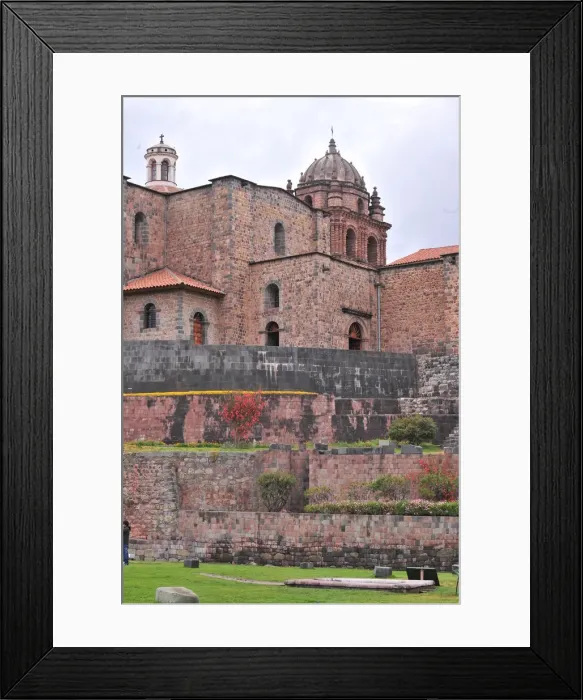 Framed Print : Coricancha Temple, Cusco, Peru, 2015. Creator: Luis Rosendo Framed Print : Coricancha Temple, Cusco, Peru, 2015. Creator: Luis Rosendo