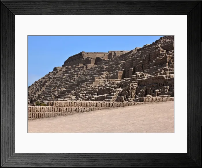 Framed Print : Huaca Pucllana Miraflores, Lima, Peru, 2015. Creator: Luis Rosendo Framed Print : Huaca Pucllana Miraflores, Lima, Peru, 2015. Creator: Luis Rosendo