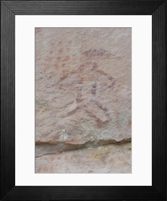 Framed Print : Pictography, Faical, San Ignacio, Cajamarca, Peru, 2015. Creator: Luis Rosendo Framed Print : Pictography, Faical, San Ignacio, Cajamarca, Peru, 2015. Creator: Luis Rosendo