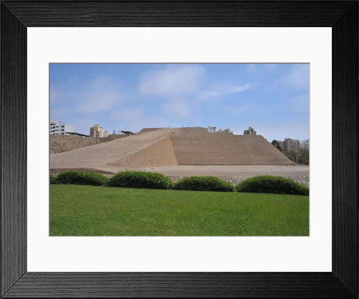 Framed Print : Huaca Huallamarca San Isidro, Lima, Peru, 2015. Creator: Luis Rosendo Framed Print : Huaca Huallamarca San Isidro, Lima, Peru, 2015. Creator: Luis Rosendo