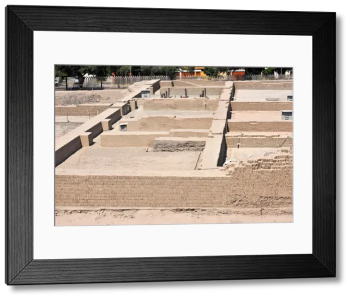 Framed Print : Huaca Pucllana Miraflores, Lima, Peru, 2015. Creator: Luis Rosendo Framed Print : Huaca Pucllana Miraflores, Lima, Peru, 2015. Creator: Luis Rosendo