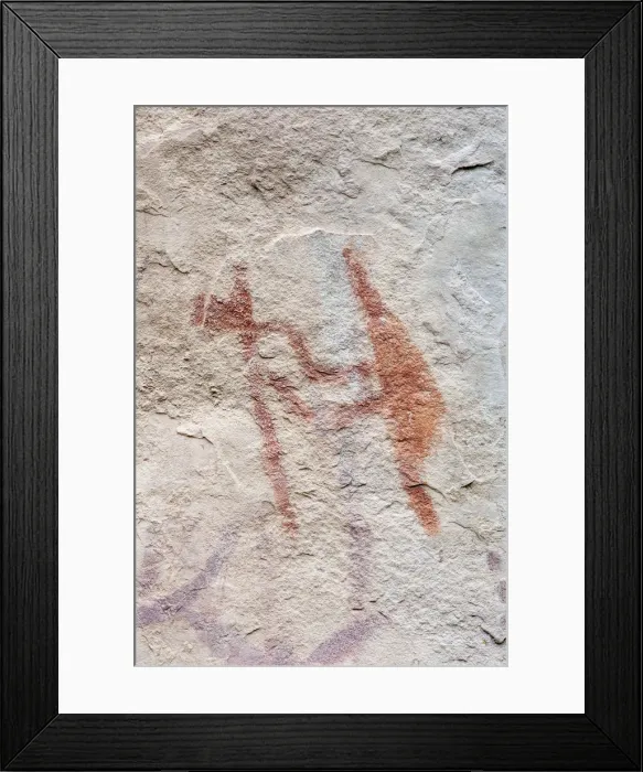 Framed Print : Pictography, Faical, San Ignacio, Cajamarca, Peru, 2015. Creator: Luis Rosendo Framed Print : Pictography, Faical, San Ignacio, Cajamarca, Peru, 2015. Creator: Luis Rosendo