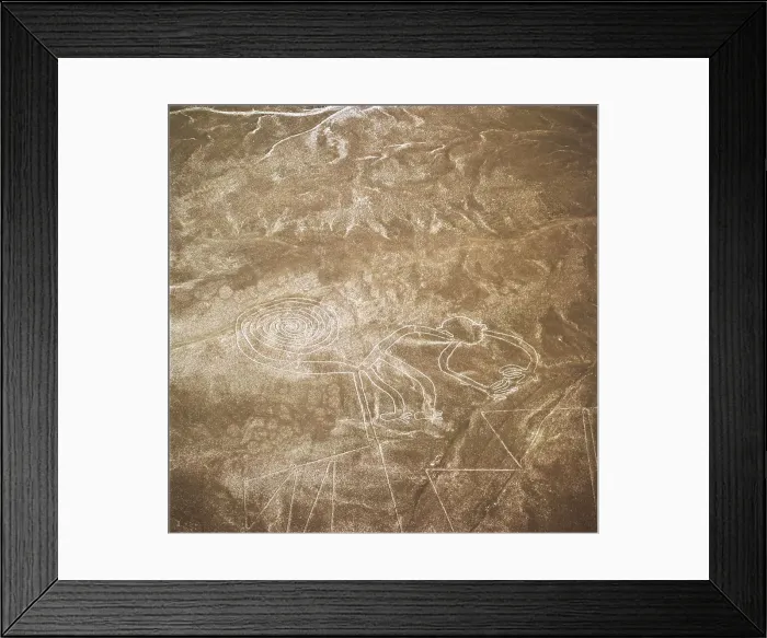 Framed Print : The Monkey, Nazca Lines, Ica, Peru, 2015. Creator: Luis Rosendo Framed Print : The Monkey, Nazca Lines, Ica, Peru, 2015. Creator: Luis Rosendo