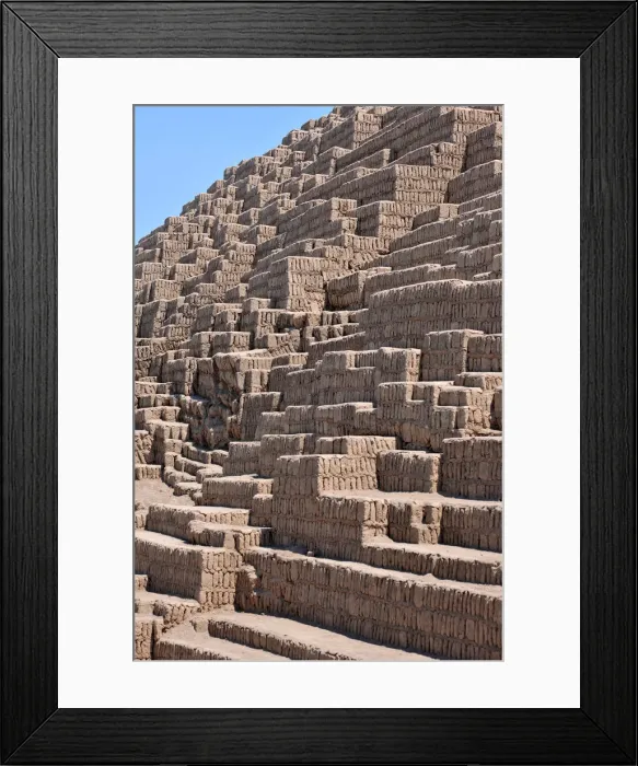 Framed Print : Huaca Pucllana Miraflores, Lima, Peru, 2015. Creator: Luis Rosendo Framed Print : Huaca Pucllana Miraflores, Lima, Peru, 2015. Creator: Luis Rosendo