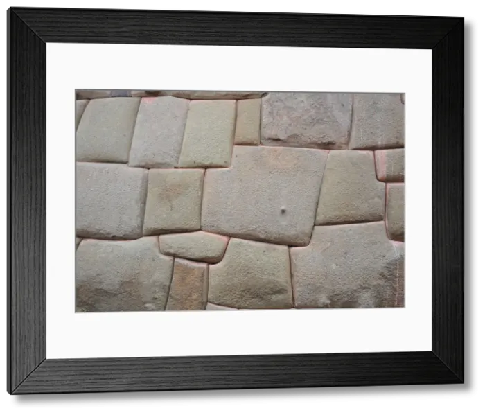 Framed Print : Inca Wall, Cusco, Peru, 2015. Creator: Luis Rosendo Framed Print : Inca Wall, Cusco, Peru, 2015. Creator: Luis Rosendo