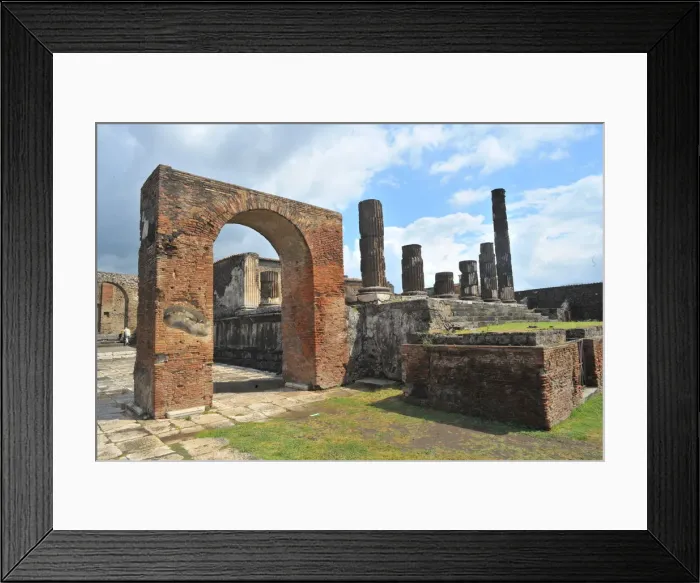 Framed Print : Pompeii, Campania, Naples, Italy, 2015. Creator: Luis Rosendo Framed Print : Pompeii, Campania, Naples, Italy, 2015. Creator: Luis Rosendo