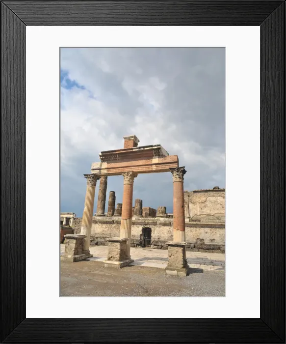 Framed Print : Pompeii, Campania, Naples, Italy, 2015. Creator: Luis Rosendo Framed Print : Pompeii, Campania, Naples, Italy, 2015. Creator: Luis Rosendo
