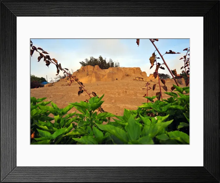 Framed Print : Huaca San Miguel, Parque de las Leyendas, Lima, Peru, 2015. Creator: Luis Rosendo Framed Print : Huaca San Miguel, Parque de las Leyendas, Lima, Peru, 2015. Creator: Luis Rosendo