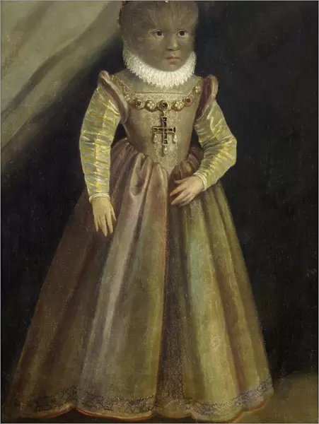 Portrait of Antonietta Gonsalvus, c. 1580. Creator: Anonymous