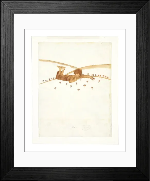 Framed Print : Illustration for novella The Little Prince (Le Petit Prince), 1942. Creator: Saint-Exupery Framed Print : Illustration for novella The Little Prince (Le Petit Prince), 1942. Creator: Saint-Exupery