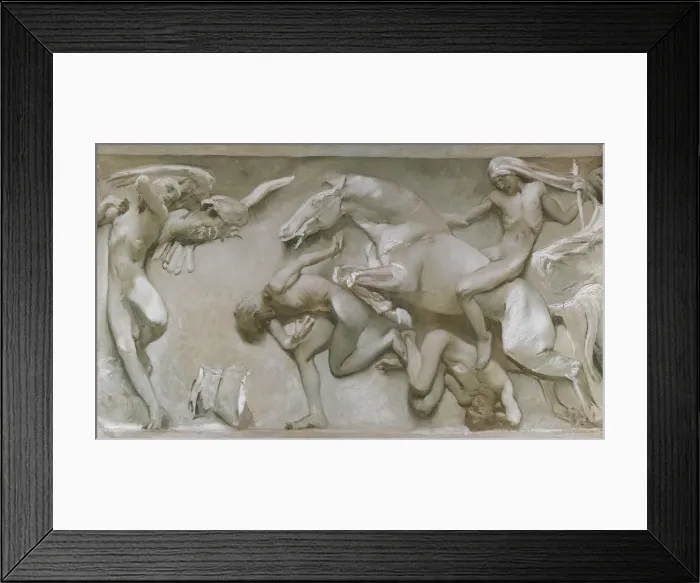 Framed Print : From the Great Discoveries, Through the Gloomy Ages... 1906. Creator: Sartorio, Giulio Aristide Framed Print : From the Great Discoveries, Through the Gloomy Ages... 1906. Creator: Sartorio, Giulio Aristide
