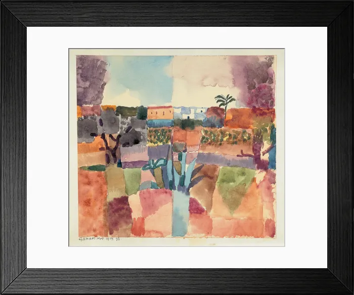 Framed Print : Hammamet, 1914. Creator: Klee, Paul (1879-1940) Framed Print : Hammamet, 1914. Creator: Klee, Paul (1879-1940)