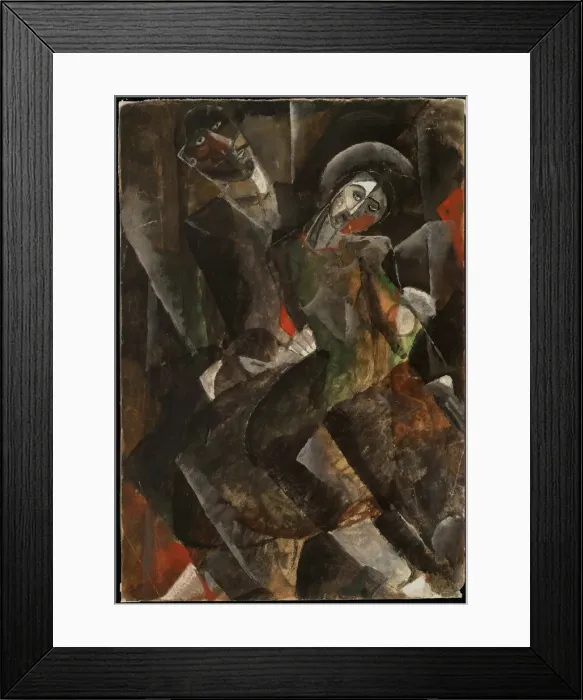 Framed Print : On the knees, 1920s. Creator: Galperin, Lev Solomonovich (1886-1938) Framed Print : On the knees, 1920s. Creator: Galperin, Lev Solomonovich (1886-1938)