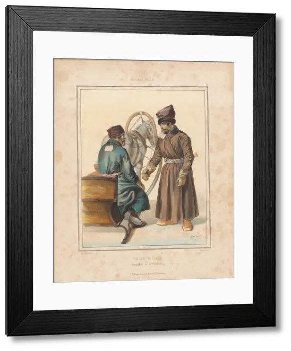 Framed Print : Coachmen in Petersburg, Mid of the 19th cen Creator: Timm, Vasily (George Wilhelm) (1820-1895) Framed Print : Coachmen in Petersburg, Mid of the 19th cen Creator: Timm, Vasily (George Wilhelm) (1820-1895)