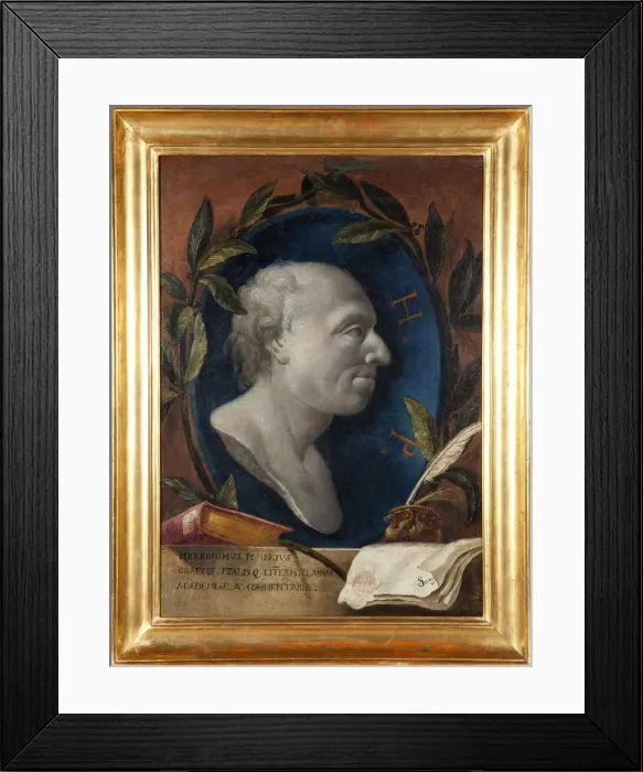 Framed Print : Portrait of Girolamo Pompei (1731-1788), 1790. Creator: Benini, Giovanni (active End of 18th cen Framed Print : Portrait of Girolamo Pompei (1731-1788), 1790. Creator: Benini, Giovanni (active End of 18th cen