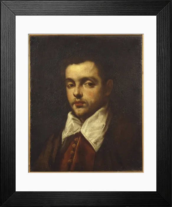 Framed Print : Portrait of Marco Pasqualigo, 1580s. Creator: Tintoretto, Domenico (1560-1635) Framed Print : Portrait of Marco Pasqualigo, 1580s. Creator: Tintoretto, Domenico (1560-1635)