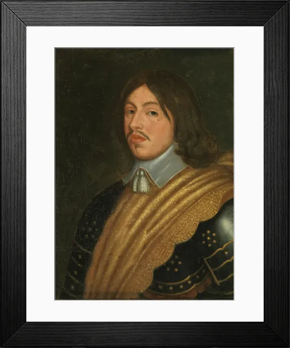 Framed Print : Portrait of King Charles X Gustav of Sweden (1622-1660), c. 1650-1660. Creator: Beck Framed Print : Portrait of King Charles X Gustav of Sweden (1622-1660), c. 1650-1660. Creator: Beck