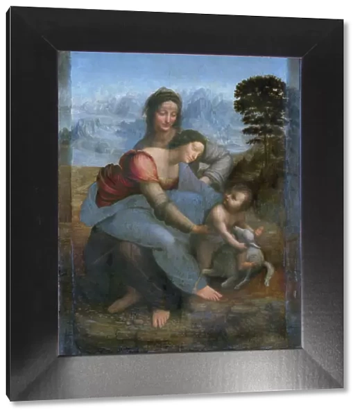The Virgin and Child with Saint Anne, c. 1508. Creator: Leonardo da Vinci (1452-1519)