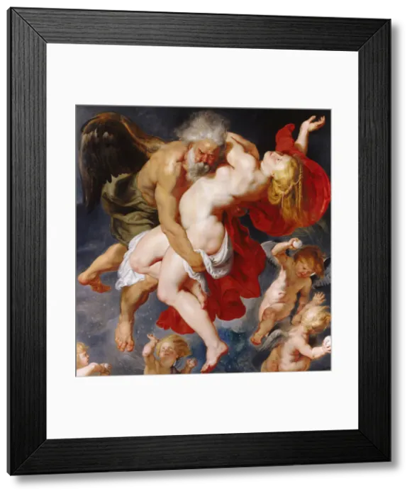 Framed Print : Boreas Abducting Orithyia, c. 1615. Creator: Rubens, Pieter Paul (1577-1640) Framed Print : Boreas Abducting Orithyia, c. 1615. Creator: Rubens, Pieter Paul (1577-1640)