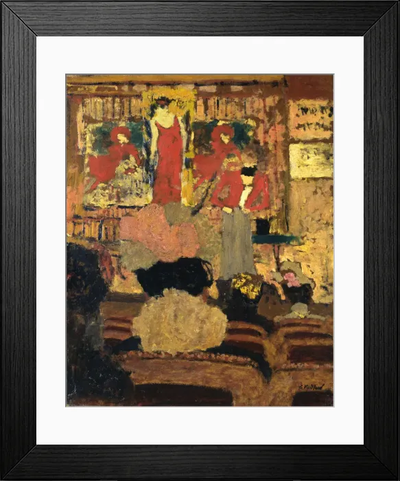 Framed Print : Le Numero d illusionniste, c. 1895. Creator: Vuillard, Edouard (1868-1940) Framed Print : Le Numero d illusionniste, c. 1895. Creator: Vuillard, Edouard (1868-1940)