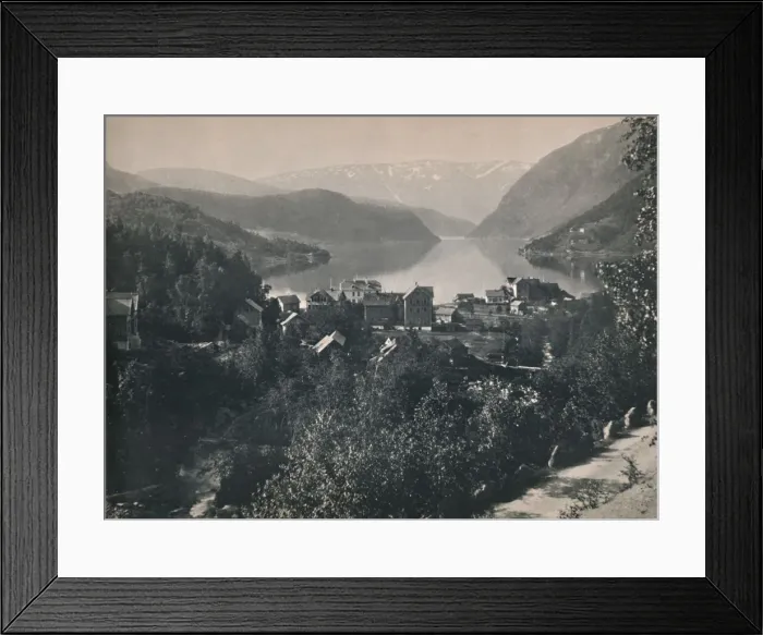 Framed Print : Ulvik, Hardanger, 1914. Creator: Unknown Framed Print : Ulvik, Hardanger, 1914. Creator: Unknown