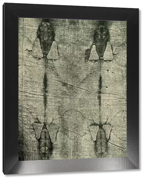 The Holy Shroud - Imprint of the Body: Front View, 1902. Creator: Unknown