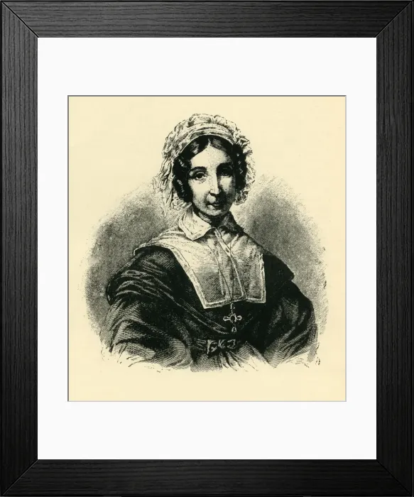 Framed Print : Mme. De Chateaubriand, early 19th century, (1902). Creator: Unknown Framed Print : Mme. De Chateaubriand, early 19th century, (1902). Creator: Unknown