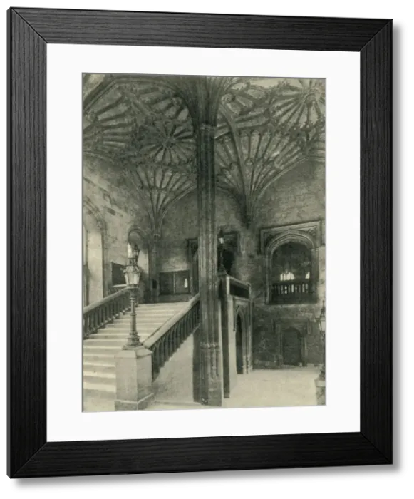 Framed Print : Fan Pillar and Roof Outside Christchurch Hall, 1902. Creator: Charles Gillman & Co Framed Print : Fan Pillar and Roof Outside Christchurch Hall, 1902. Creator: Charles Gillman & Co
