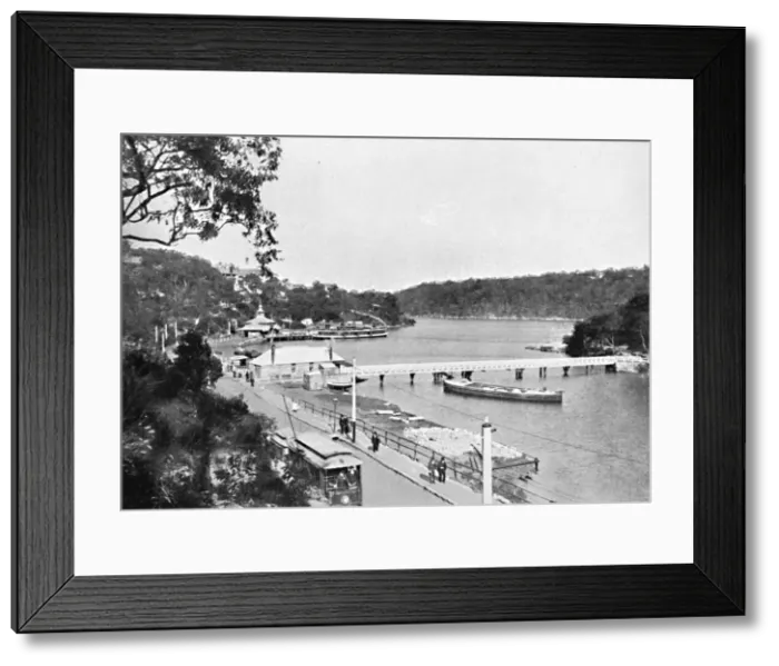 Framed Print : Mosmans Bay, c1900. Creator: Unknown Framed Print : Mosmans Bay, c1900. Creator: Unknown