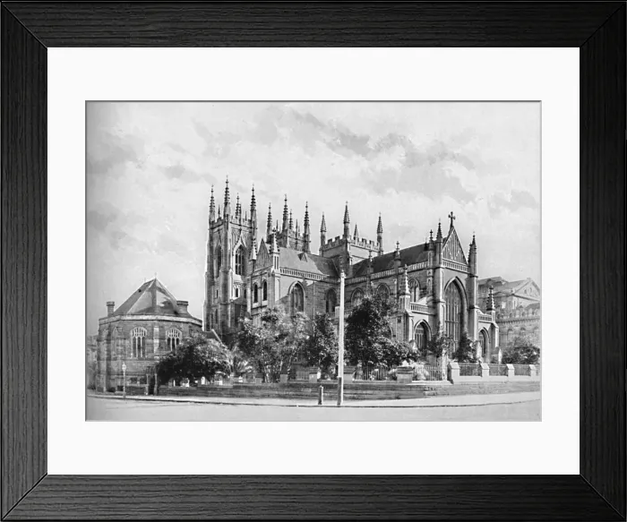Framed Print : St. Andrews Cathedral, c1900. Creator: Unknown Framed Print : St. Andrews Cathedral, c1900. Creator: Unknown