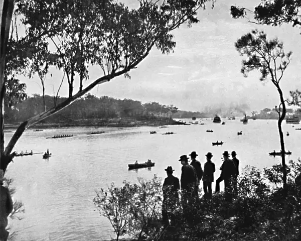 View on the Parramatta River, c1900. Creator: Unknown