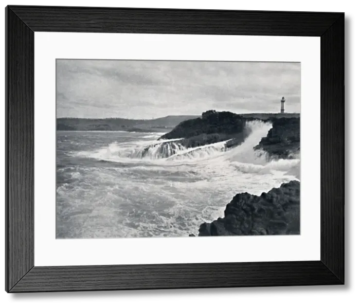 Framed Print : A Charming View of the Picturesque Coastal Scenery of N. S. W. c1900. Creator: Unknown Framed Print : A Charming View of the Picturesque Coastal Scenery of N. S. W. c1900. Creator: Unknown