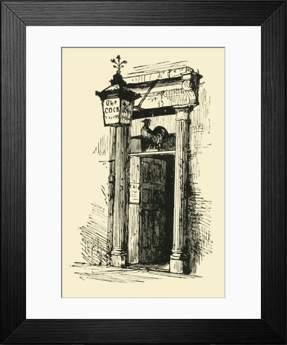 Framed Print : The Cock Tavern, 1902. Creator: Unknown Framed Print : The Cock Tavern, 1902. Creator: Unknown