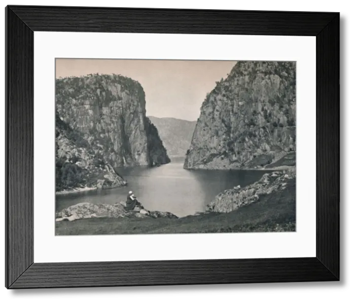 Framed Print : Suldal Gate, 1914. Creator: Unknown Framed Print : Suldal Gate, 1914. Creator: Unknown