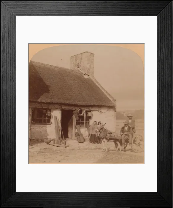 Framed Print : A General Merchandise Store, Killorgin, Ireland, 1901. Creator: Underwood & Underwood Framed Print : A General Merchandise Store, Killorgin, Ireland, 1901. Creator: Underwood & Underwood
