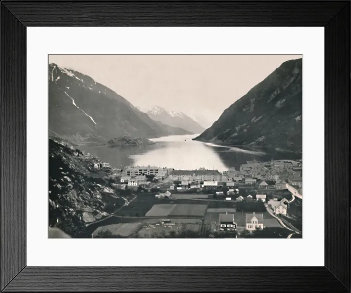 Framed Print : Odda, Hardanger, 1914. Creator: Unknown Framed Print : Odda, Hardanger, 1914. Creator: Unknown